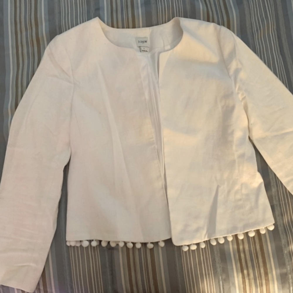 J Crew White Jacket - Picture 3 of 3
